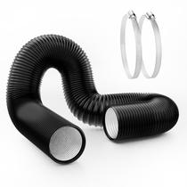 Mangueira de ventilação Simple Deluxe, duto de ar flexível de PVC de 4 polegadas e 25 pés
