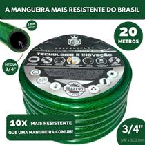 Mangueira Doméstica Alta Vazão 3/4" x 3,00 mm 20Mts - GrafenoFlex