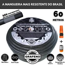 Mangueira Doméstica Anti-Torção 60Metros - GrafenoFlex Grafitte