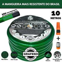 Mangueira Doméstica Antitorção 10 Metros - GrafenoFlex Verde