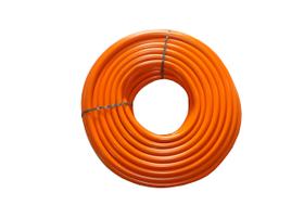 Mangueira Doméstica Irrigação Flexível Laranja 1 Pol - 10m