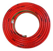 Mangueira Dupla Solda 5/16 C/ Terminais 300psi Maçarico 10mt Vermelho, Verde