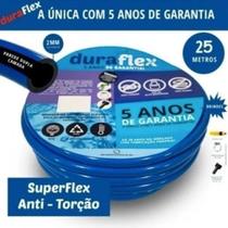 Mangueira DuraFlex 25m - PVC Siliconado, Dupla Camada