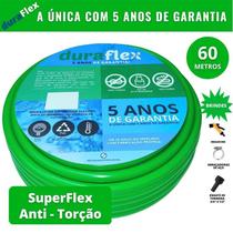 Mangueira DuraFlex Verde 1/2 x 2 mm - PVC Siliconado - 60m