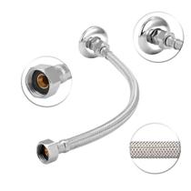 Mangueira Engate Flexível Aço Inox 40 Cm 1/2 Entrada - Um Novo Conceito.