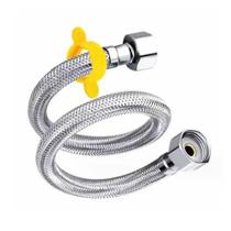 Mangueira Engate Flexível Aço Inox 40 Cm 1/2 Entrada Mangueira Engate Flexível Aço Inox 40 Cm 1/2 Entrada