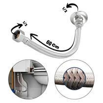 Mangueira Engate Flexível Aço Inox 60 Cm 1/2 Entrada CasaGrande Mundial - Um Novo Conceito.