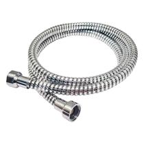 Mangueira Espiral Pvc 1,7m Cromada Com Luvas 1/2 PR516 Mangueira Espiral Pvc 1,7m Cromada Com Luvas 1/2 PR516