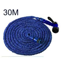 Mangueira expansível Azul Esticar Até 30 Metros Flexível 7 jatos diferentes envio imediato
