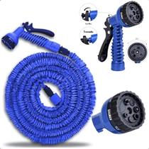 Mangueira Expansível Retrátil 15m Azul Compacta Mangueira Expansível Retrátil 15m Azul Compacta