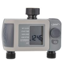 Mangueira Faucet Timer Orbit 24621 2-Outlet Grey