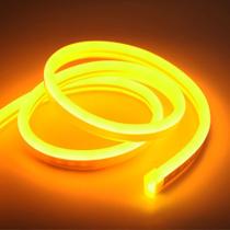 Mangueira Fita LED Neon Flex Ambar 220V Metro