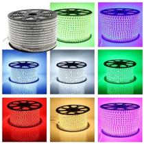Mangueira Fita Led Rgb 85 Metros + 5 Controladores + Fonte Mangueira Fita Led Rgb 85 Metros + 5 Controladores + Fonte