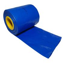 Mangueira Flat Azul 5 Polegadas 127mm Sistema de Escoamento Água com 25 Metros Londribor