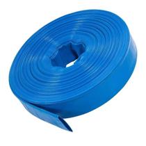 Mangueira Flat Pvc Flexivel Azul 1.1/2 Polegadas- 25metros Mangueira Flat Pvc Flexivel Azul 1.1/2 Polegadas- 25metros