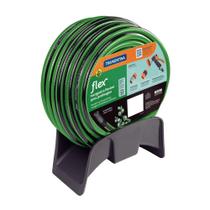 Mangueira Flex Para Jardim Tramontina Verde Em Pvc 4 Camadas 15 Metros Com Acessórios Mangueira Flex Para Jardim Tramontina Verde Em Pvc 4 Camadas 15 Metros Com Acessórios