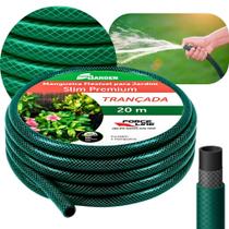 Mangueira Flex Verde em Pvc 3 Camadas 20 Metros Force Line