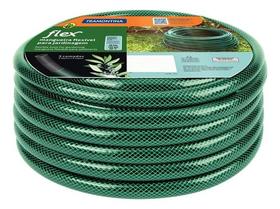 Mangueira Flex Verde Em Pvc Com 3 Camadas Distintas 30m Tramontina Mangueira Flex Verde Em Pvc Com 3 Camadas Distintas 30m Tramontina