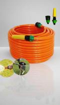 Mangueira Flexível 30m 7/16 com Acessórios para Irrigação