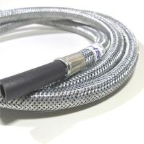 Mangueira flexível com malha de aço para fogão e cooktop 3m