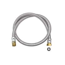 Mangueira Flexível de Aço para fogão a Gás 1/2 Macho x Fêmea 2,00 metros