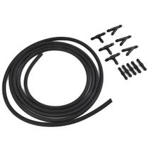 Mangueira Flexível De Borracha Plástica Para Lavagem De Para-brisa De Carro Com Kit De Conectores T