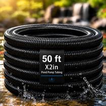Mangueira flexível de PVC para bomba de lago Frienda 15 m x 5 cm, preta