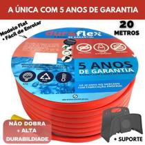 Mangueira Flexível Para Jardim 1/2X2Mm 20Mts + Suporte