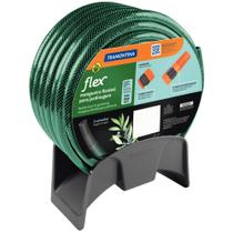Mangueira Flexível para Jardim com Suporte e Engate 20 Metros - 79322200 - TRAMONTINA Mangueira Flexível para Jardim com Suporte e Engate 20 Metros - 79322200 - TRAMONTINA
