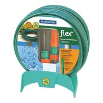 Mangueira Flexível para Jardim com Suporte e Engate 20 Metros - 79322200 - TRAMONTINA Mangueira Flexível para Jardim com Suporte e Engate 20 Metros - 79322200 - TRAMONTINA