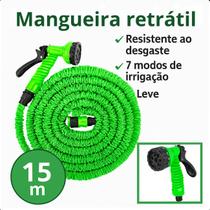 Mangueira Flexível Retrátil Azul 15m Compacta e Eficiente
