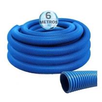 Mangueira Flutuante Azul 6 metros PVC Flexível EVA 38mm Mangueira Flutuante Azul 6 metros PVC Flexível EVA 38mm