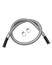Mangueira fogão Flexível Malha De Aço Para Gás 80 cm