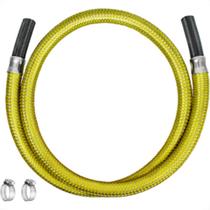 Mangueira Gas Inox Ponta/Ponta Roco 1,25M Mangueira Gas Inox Ponta/Ponta Roco 1,25M