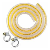 Mangueira Gás Padrão Inmetro 1,25m Ibira Com 2 Abraçadeiras