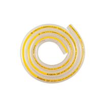 Mangueira Gás Plástica Normatizada com Tarja Amarela 1,20m - Plasbohn Mangueira Gás Plástica Normatizada com Tarja Amarela 1,20m - Plasbohn