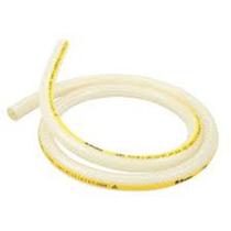 Mangueira gas plastica normatizada tarja amarela trancada 1,20mts Mangueira gas plastica normatizada tarja amarela trancada 1,20mts