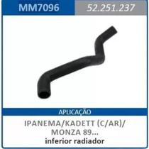 Mangueira Inferior Radiador Monza/kadett 89/.. C/ar - 7096