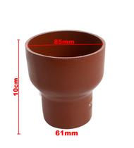 Mangueira Intercooler Adaptação Universal 85mm x 61mm