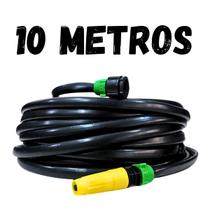 Mangueira Jardim 10 Metros Flexível Antitorção Flat Reforçada Resistente
