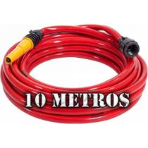 Mangueira Jardim 10m Reforçada Anti-Dobra Resistente c/ Conector e Esguicho Completa Nove54
