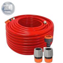 Mangueira Jardim 20M Metros + Esguicho Jato Regulável + - Ledmang