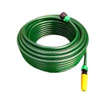 Mangueira Jardim 30 Metros Trançada Bico Esguicho Adaptador Mangueira Jardim 30 Metros Trançada Bico Esguicho Adaptador