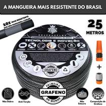 Mangueira Jardim Anti-Torção Tripla Camada 25 Metros - GrafenoFlex