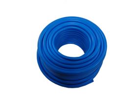 Mangueira Jardim Emborrachada Super Luxo Azul 1/2 - 60m