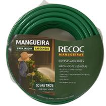 Mangueira Jardim Reforçada 10m Metros Não Dobra Verde Refoc Mangueira Jardim Reforçada 10m Metros Não Dobra Verde Refoc