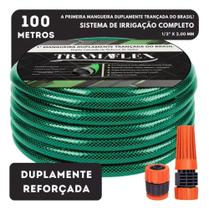 Mangueira Jardim TramaFlex com Tramas em Dobro 100Mts