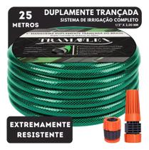 Mangueira Jardim TramaFlex Duplamente Trançada 25M