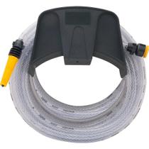 Mangueira jardim trançada 30mts com suporte vonder