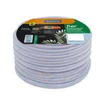 Mangueira Jardim Trancada Cristal 10m 1/2"" com Engates Tramontina